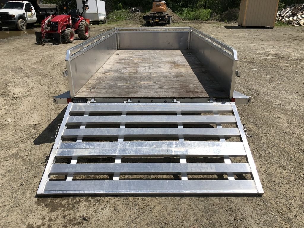 2022 Mission Trailers 6×12 Aluminum Open Utility w/Integrated Rear Ramp - Image 7