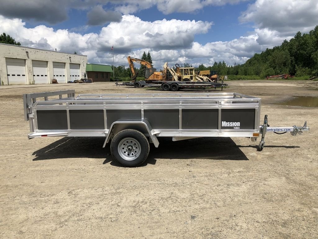 2022 Mission Trailers 6×12 Aluminum Open Utility w/Integrated Rear Ramp - Image 8