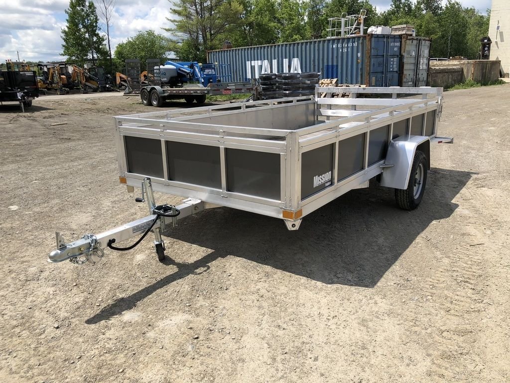 2022 Mission Trailers 6×12 Aluminum Open Utility w/Integrated Rear Ramp - Image 12