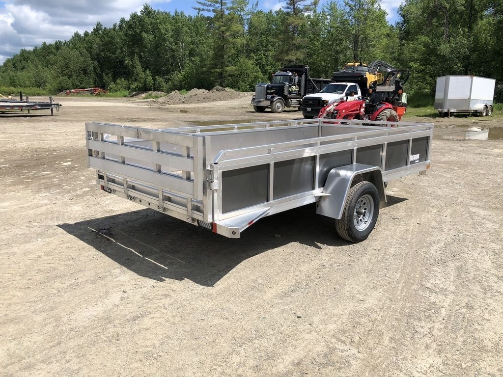 2022 Mission Trailers 6×12 Aluminum Open Utility w/Integrated Rear Ramp - Image 9
