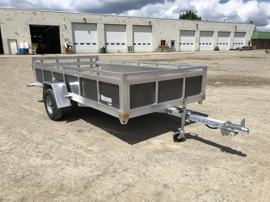 2022 Mission Trailers 6×12 Aluminum Open Utility w/Integrated Rear Ramp - Image 6