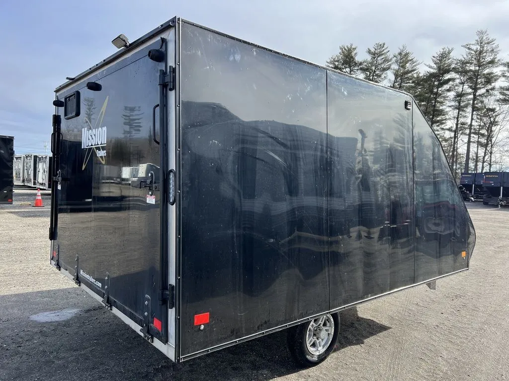 2021 Mission Trailers 101×12 Aluminum 2-Place Crossover/Hybrid w/Blackout PKG - Image 17