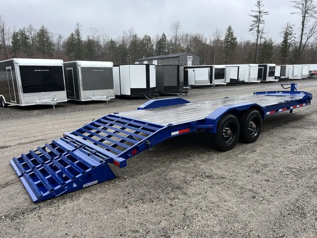 2022 Diamond C 7×24 20K Low Profile Equipment Trailer w/Max Ramps - Image 11