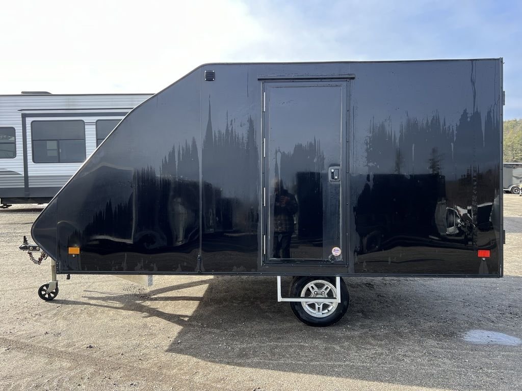2021 Mission Trailers 101×12 Aluminum 2-Place Crossover/Hybrid w/Blackout PKG - Image 2