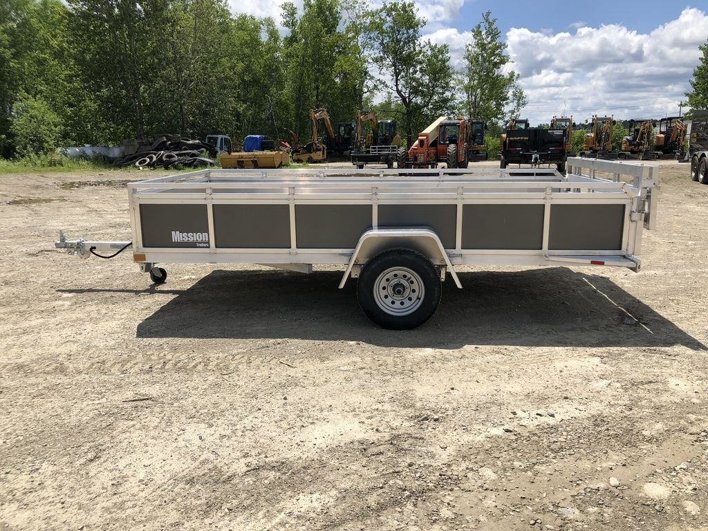 2022 Mission Trailers 6×12 Aluminum Open Utility w/Integrated Rear Ramp - Image 2