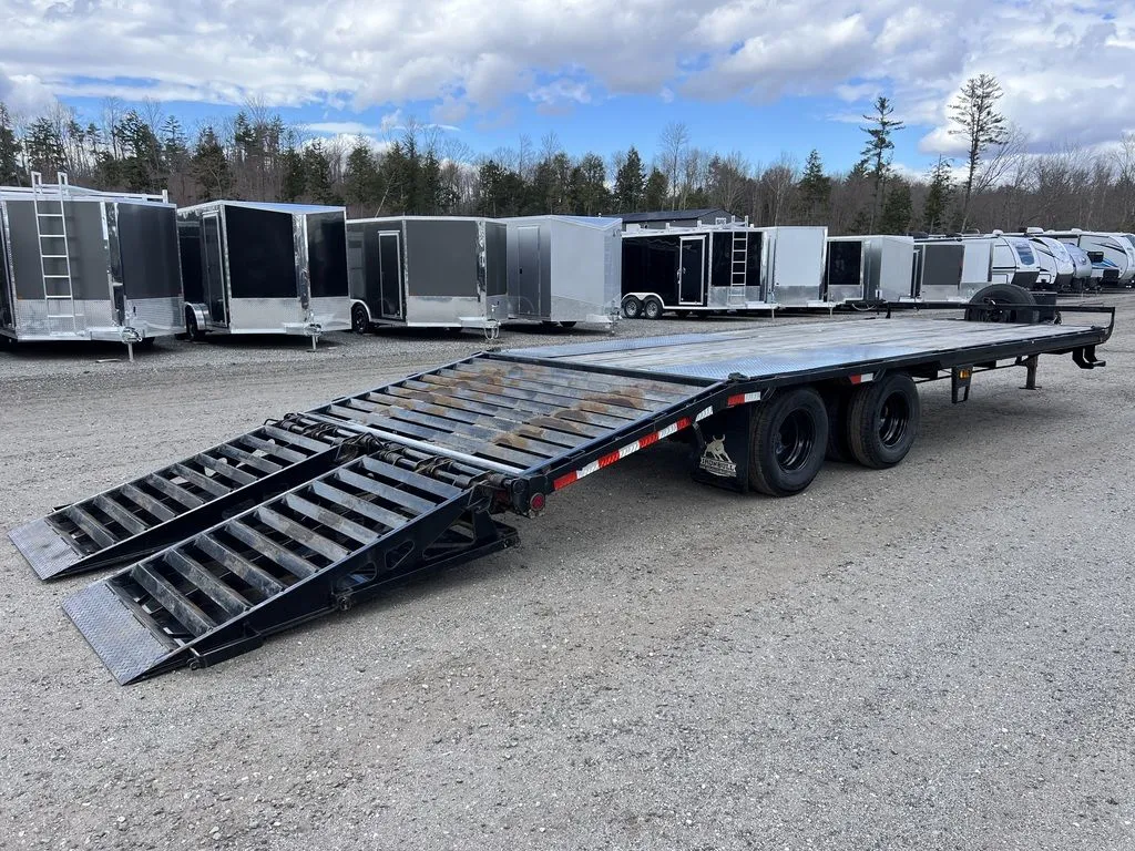 2022 Iron Bull Trailers 8.5×25 22K Deckover Equipment Hauler w/Rampage Ramps - Image 13