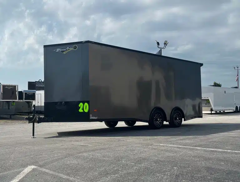 Enclosed Car Hauler 2025 20ft. Blaze w/Finished Interior, Black-Out Package, & More! 0105