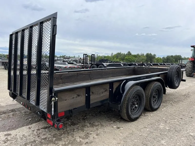 2021 Big Tex Trailers 6.5×16 6K Utility w/Ramp Gate & Spare Tire - Image 12