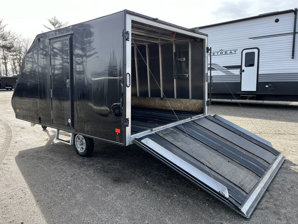 2021 Mission Trailers 101×12 Aluminum 2-Place Crossover/Hybrid w/Blackout PKG - Image 4