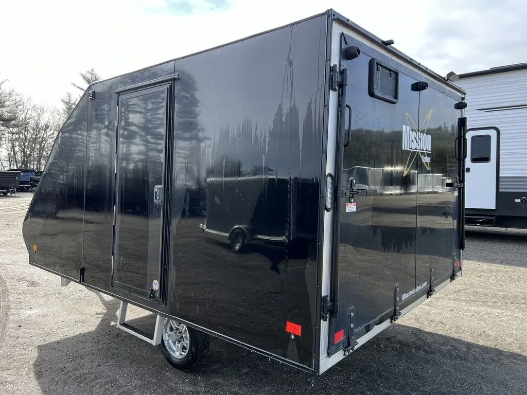 2021 Mission Trailers 101×12 Aluminum 2-Place Crossover/Hybrid w/Blackout PKG - Image 19