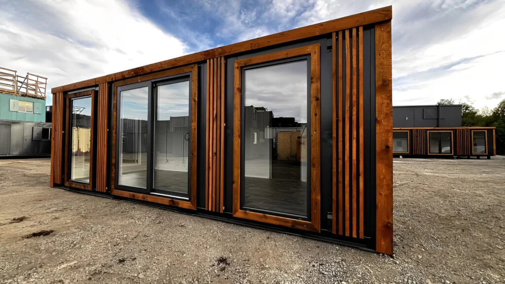 24ft x 10ft Site Office / Marketing Suite – Portable Office, Sales Cabin & Showroom - Image 3