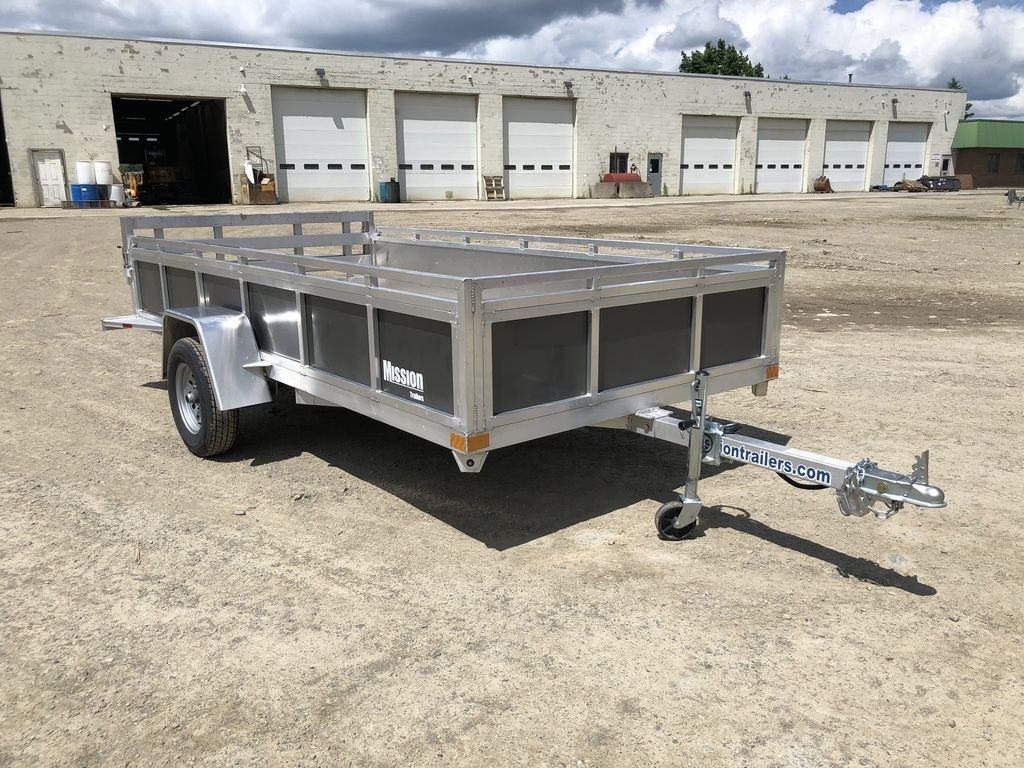 2022 Mission Trailers 6×12 Aluminum Open Utility w/Integrated Rear Ramp - Image 5