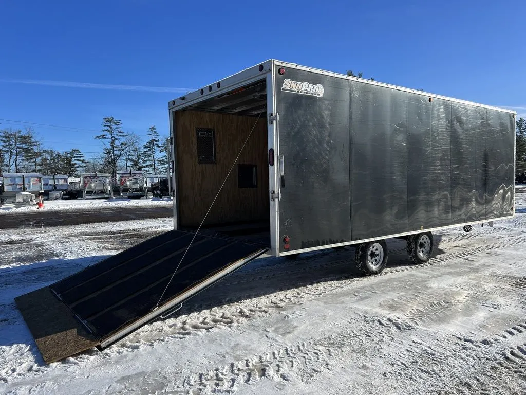 2008 Sno Pro 101×20 Aluminum 4-Place w/Interior Spare Mount, Mats & Guides - Image 14