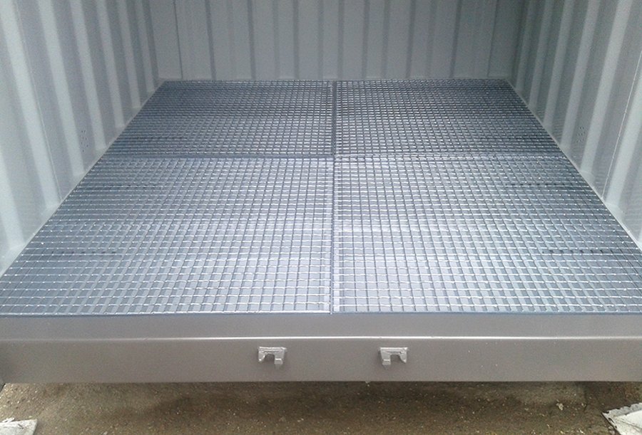 20Ft X 8Ft Open Side Bunded Open Mesh Floor Store - Image 4