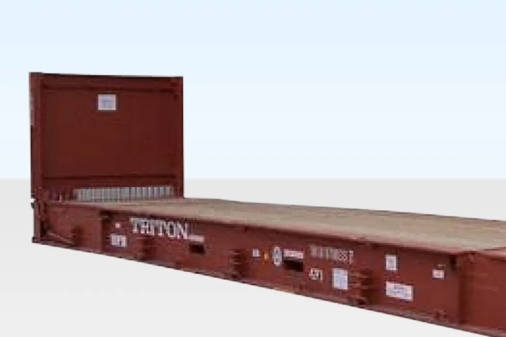 40Ft X 8Ft Used Container Flat Racks - Image 4