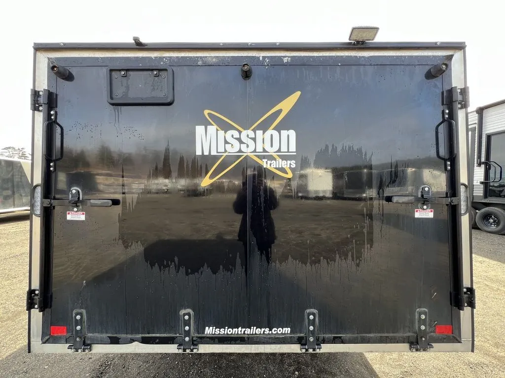 2021 Mission Trailers 101×12 Aluminum 2-Place Crossover/Hybrid w/Blackout PKG - Image 18