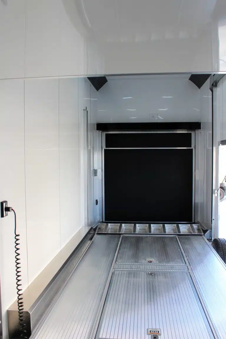 Enclosed ATC Car Trailer 2026 26ft. Aluminum Stacker ROM 800 w/Tiltable 14ft. Lift 5949 - Image 2