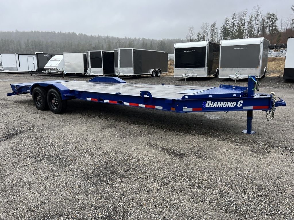 2022 Diamond C 7×24 20K Low Profile Equipment Trailer w/Max Ramps - Image 5