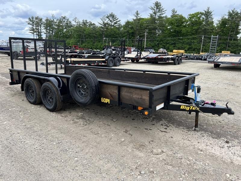 2021 Big Tex Trailers 6.5×16 6K Utility w/Ramp Gate & Spare Tire - Image 4
