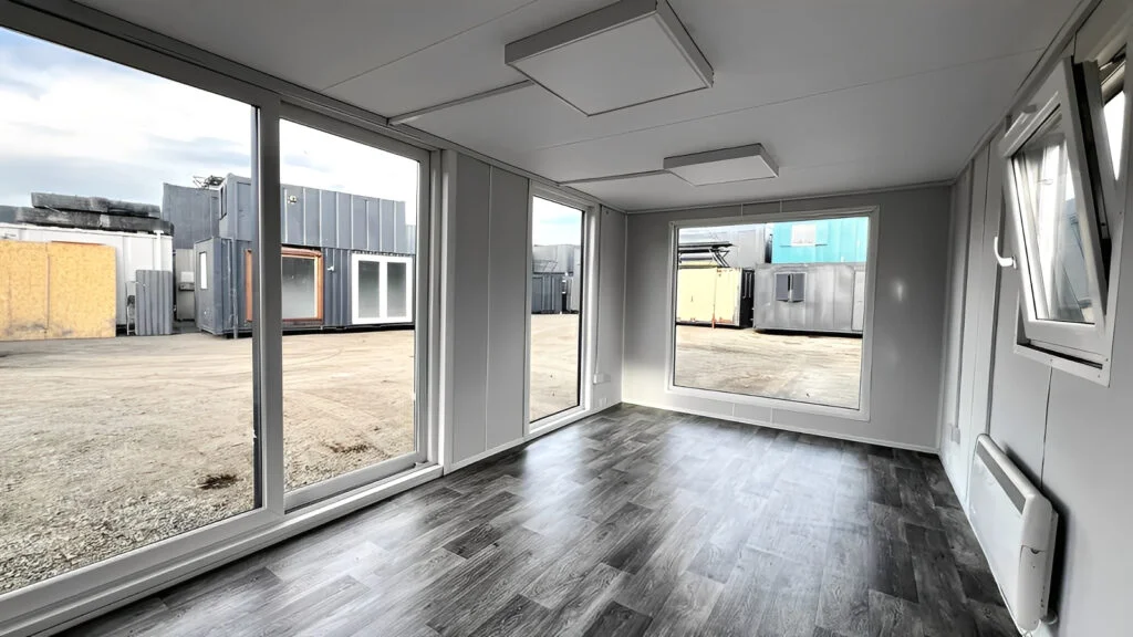 24ft x 10ft Site Office / Marketing Suite – Portable Office, Sales Cabin & Showroom - Image 2
