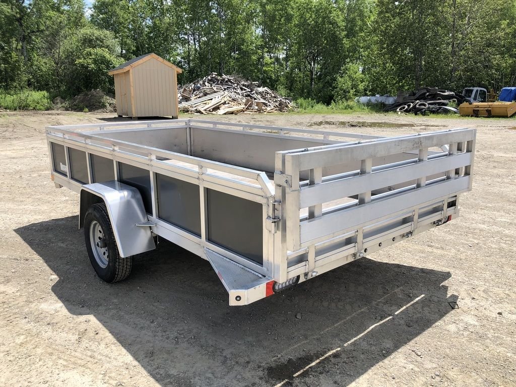 2022 Mission Trailers 6×12 Aluminum Open Utility w/Integrated Rear Ramp - Image 11