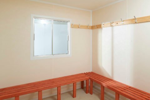 24Ft x 9Ft Steel Drying Room Cabin